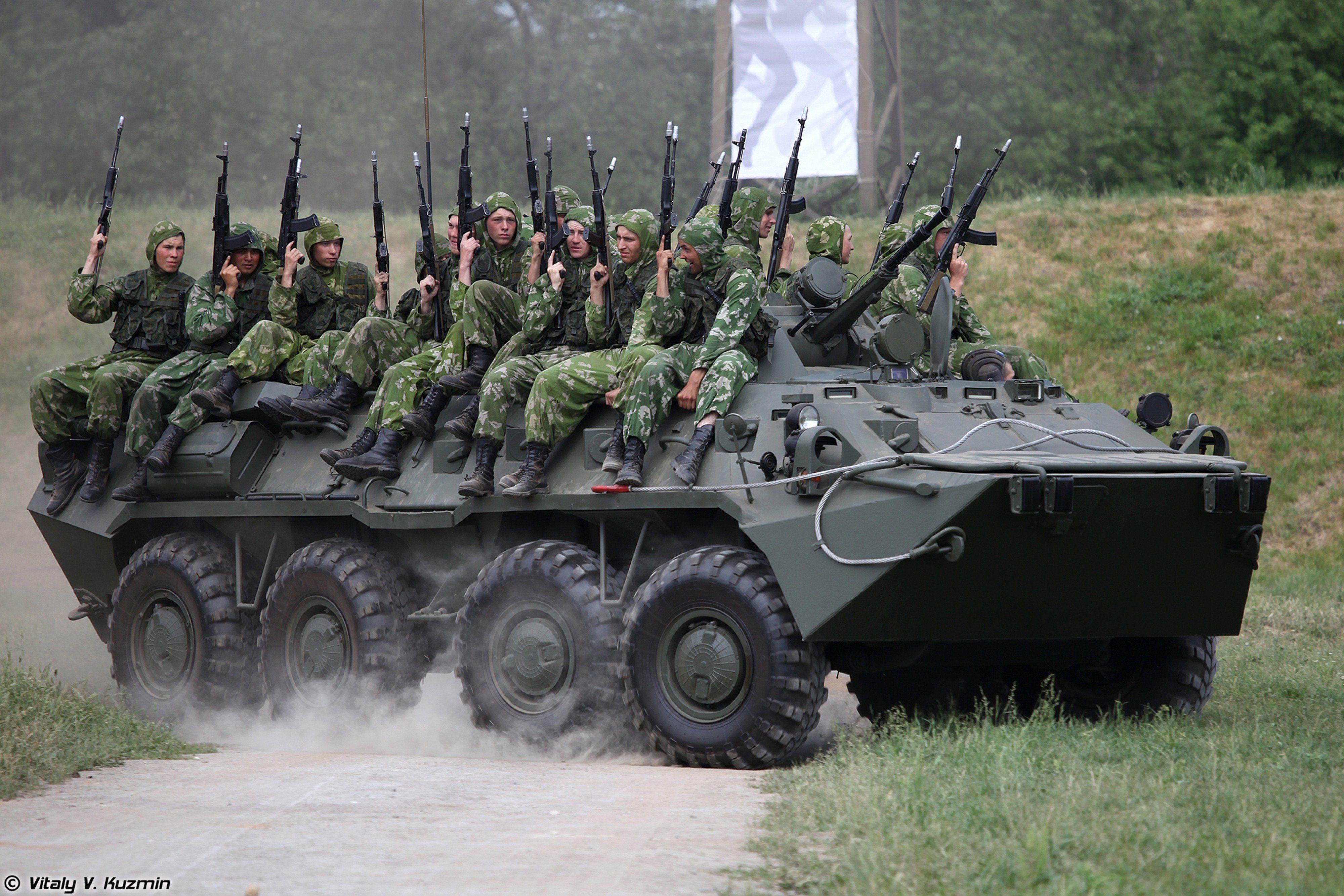 4000x2667 Russian Red Star Russia Vehicle Military Army Combat Armored BTR 80 Troops Soldiers Rifle Battalion 2nd Guards Tamanskaya Motor Rifle Division 4000x2667 (7) Wallpaperx2667