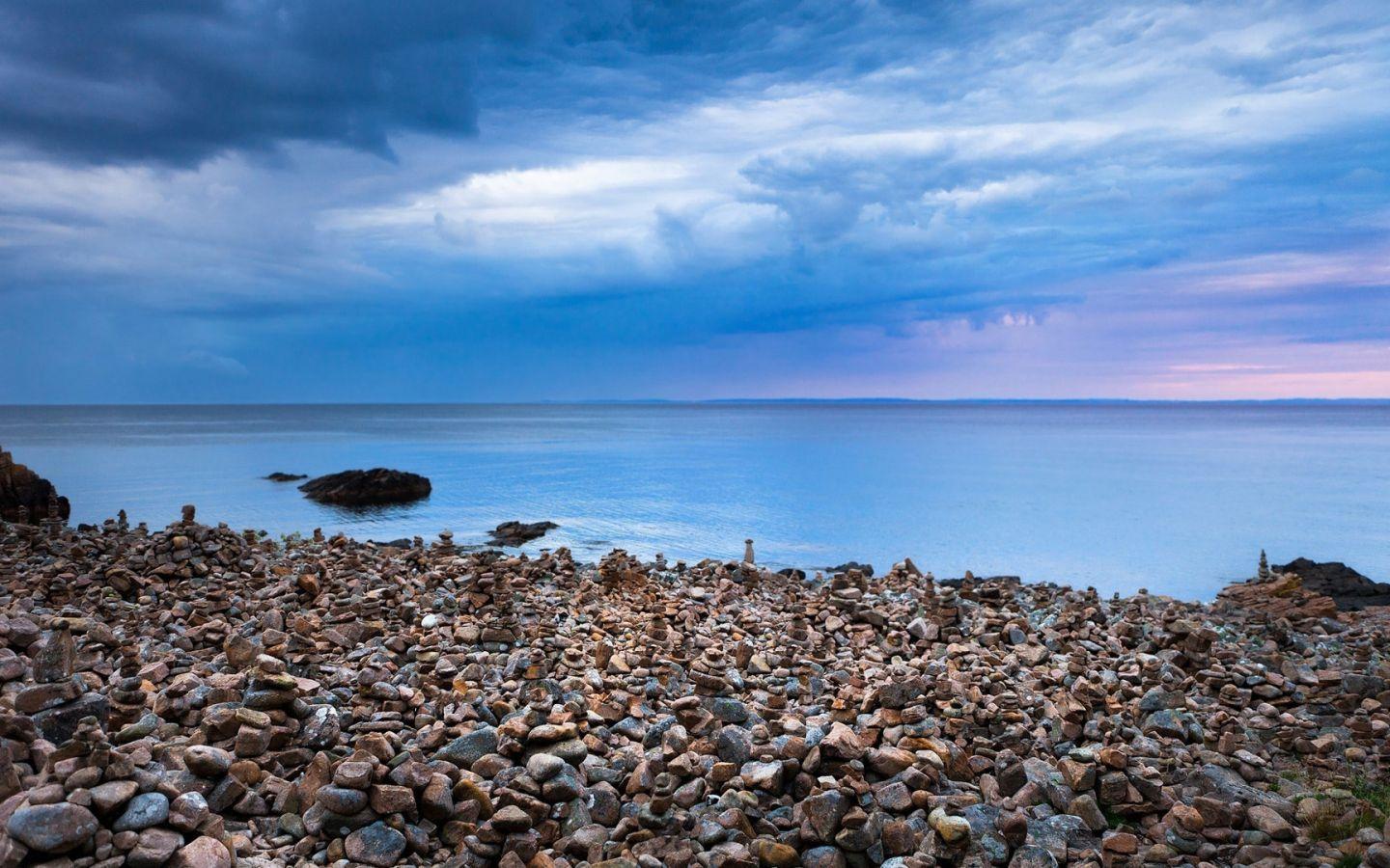 1440x900 Rocky Beach Wallpaper Wallpaper. All is Wall