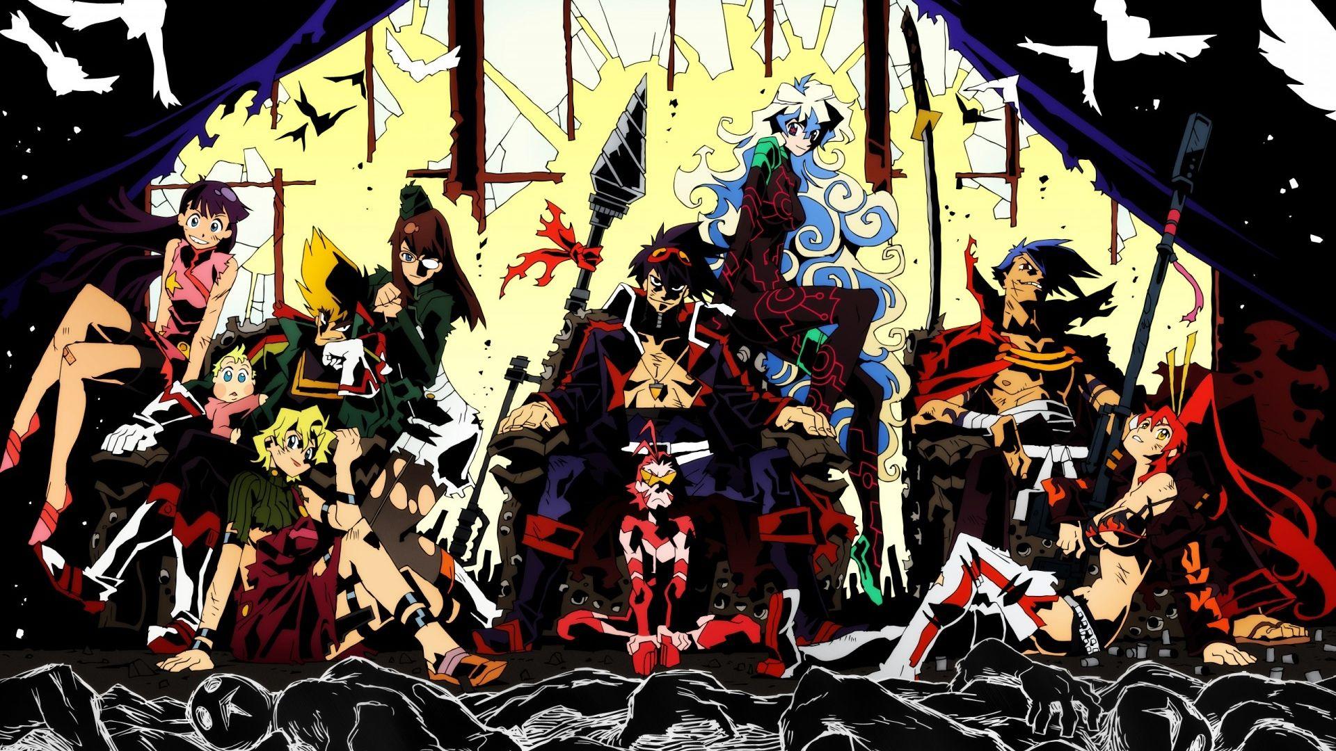 1920x1080 Gurren Lagann Wallpaper 1920X1080 .