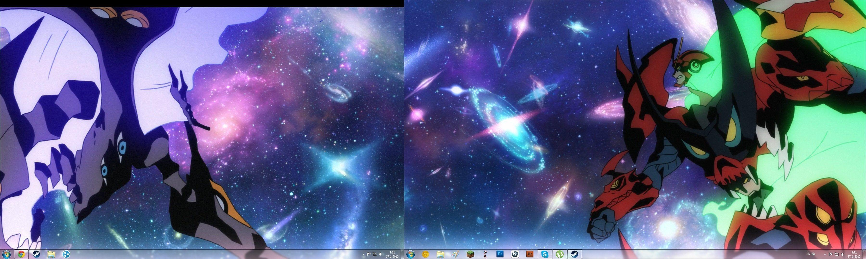 3600x1080 My new dual monitor wallpaper! :D
