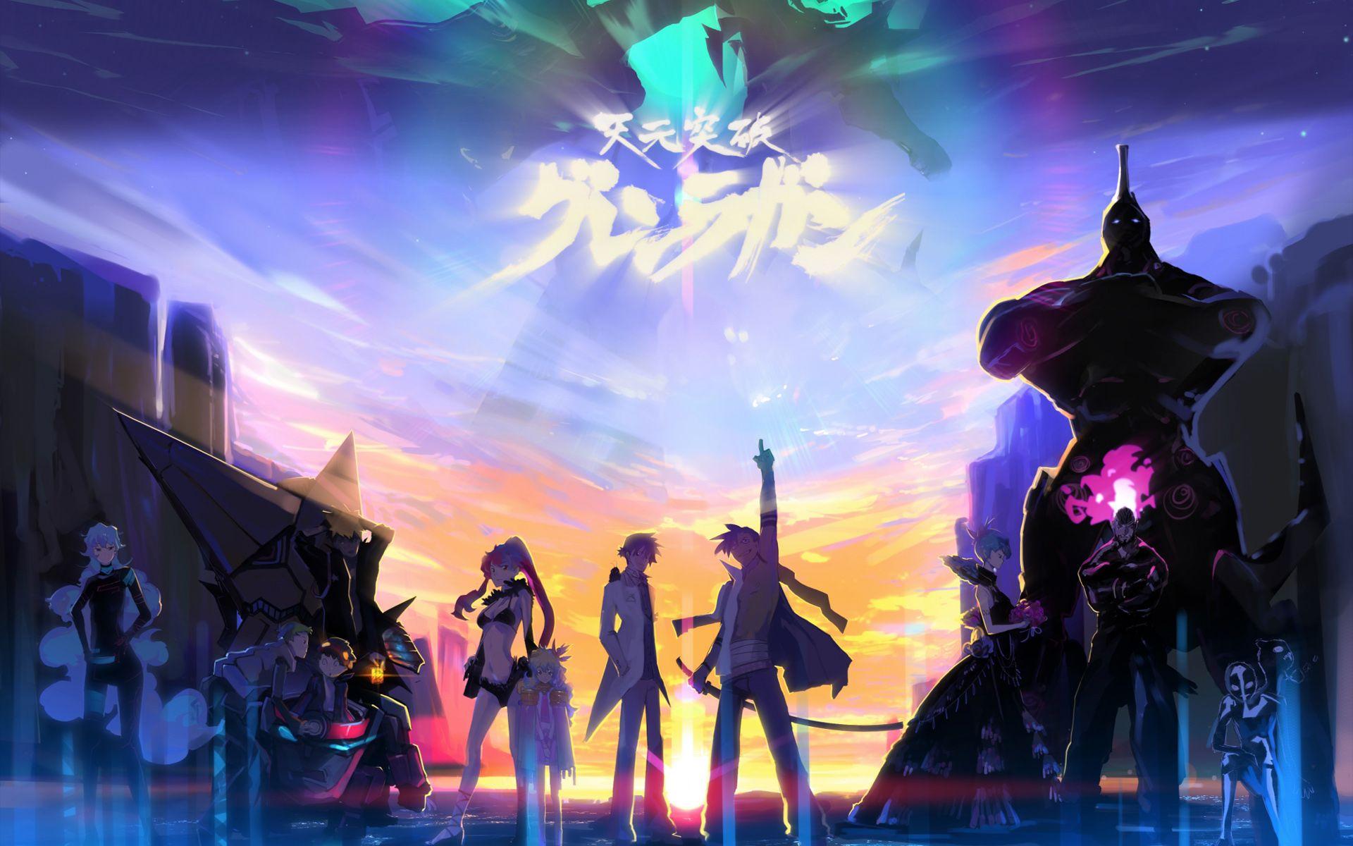 1920x1200 Gurren Lagann Wallpaper 1080p