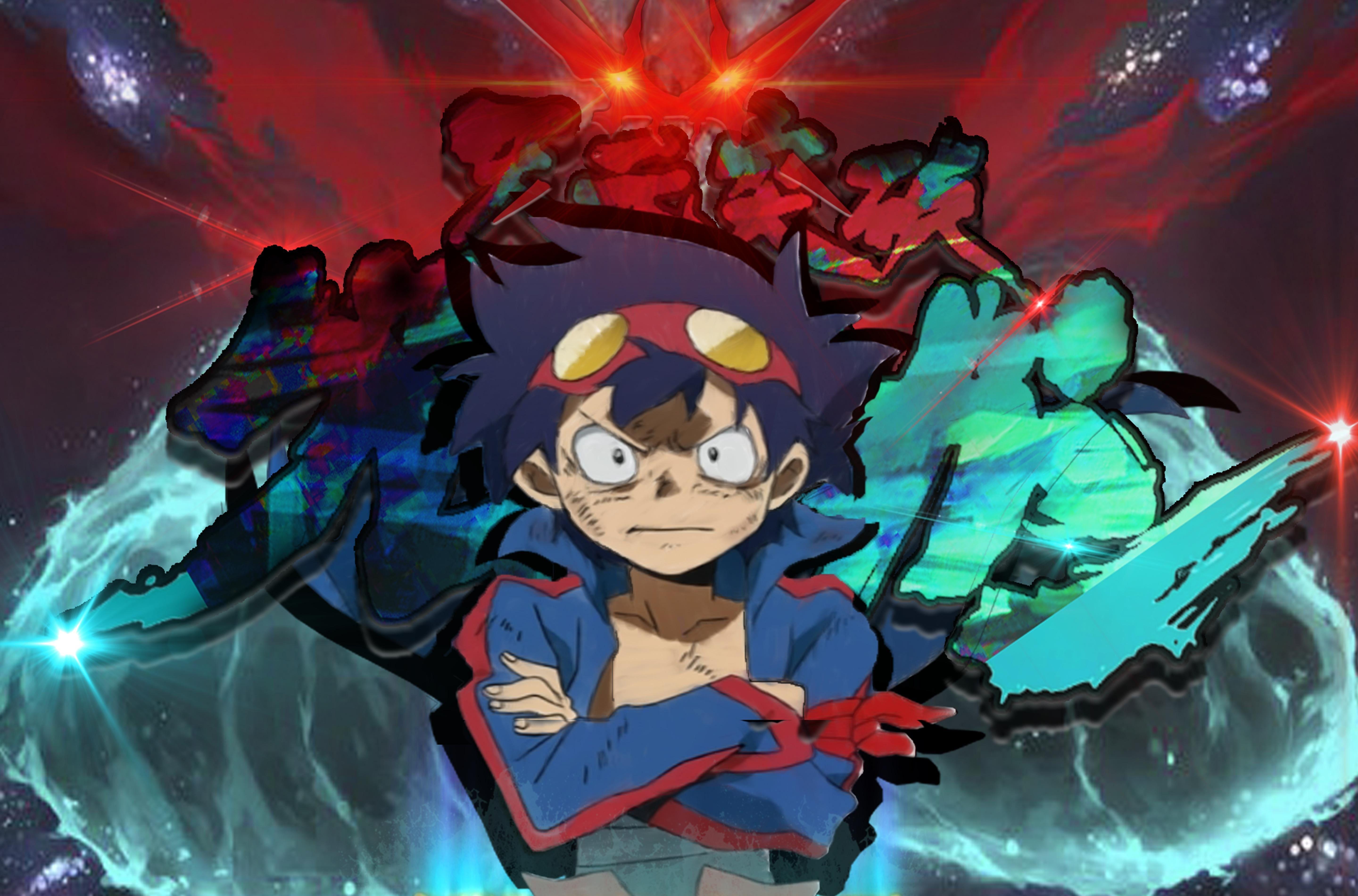 5760x3801 Here are some Gurren Lagann wallpaper that I photohoped