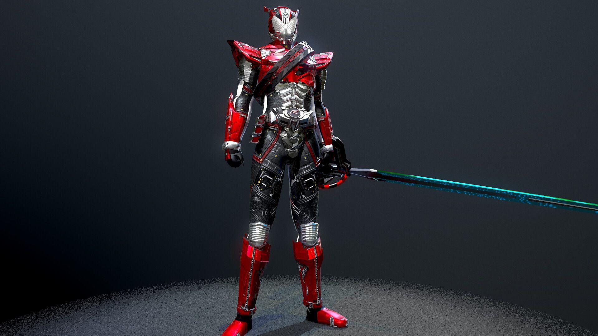 1920x1080 FN D1234 rider Drive Substance Painter