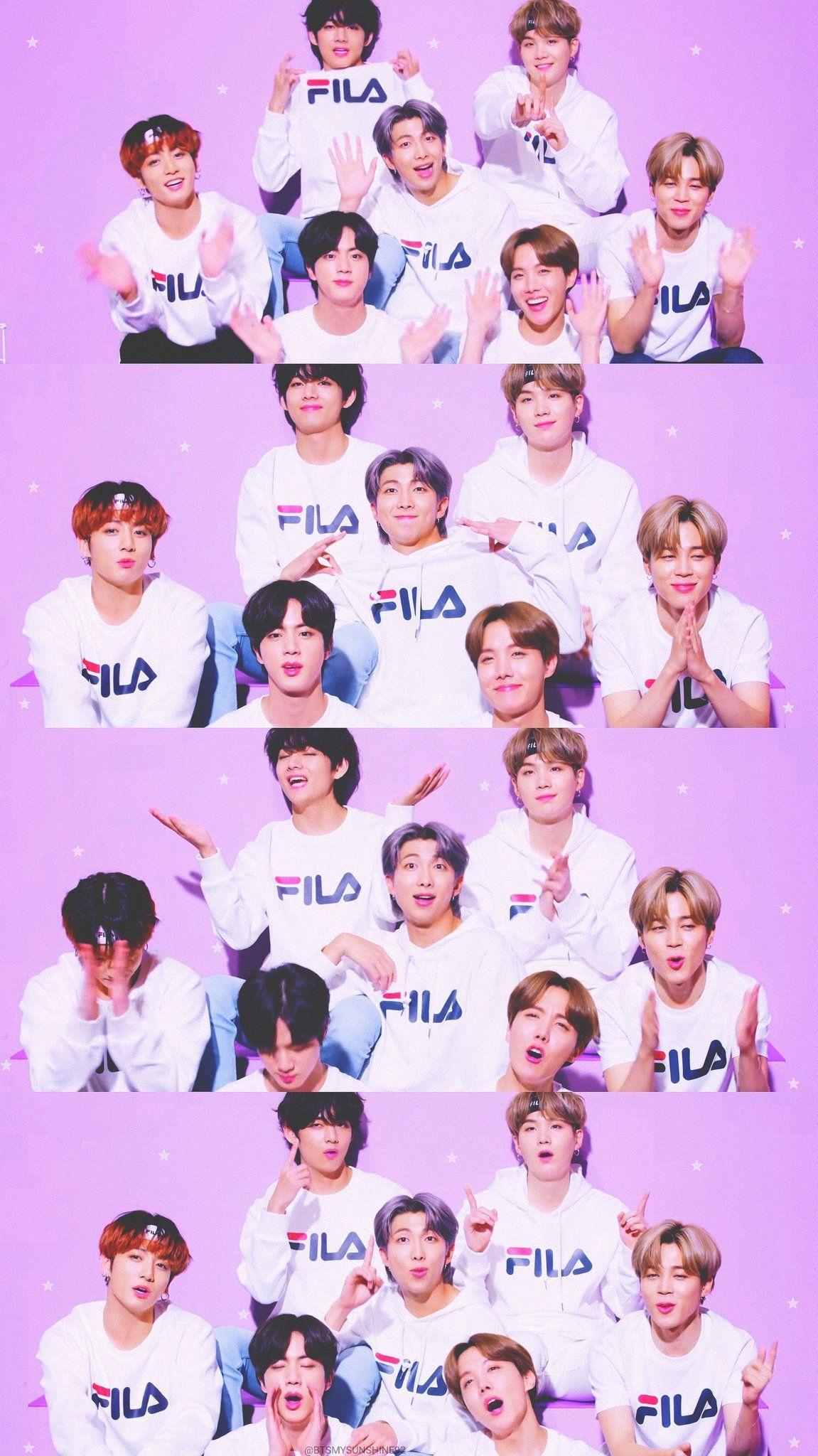 Bts Fila Wallpapers Top Free Bts Fila Backgrounds Wallpaperaccess