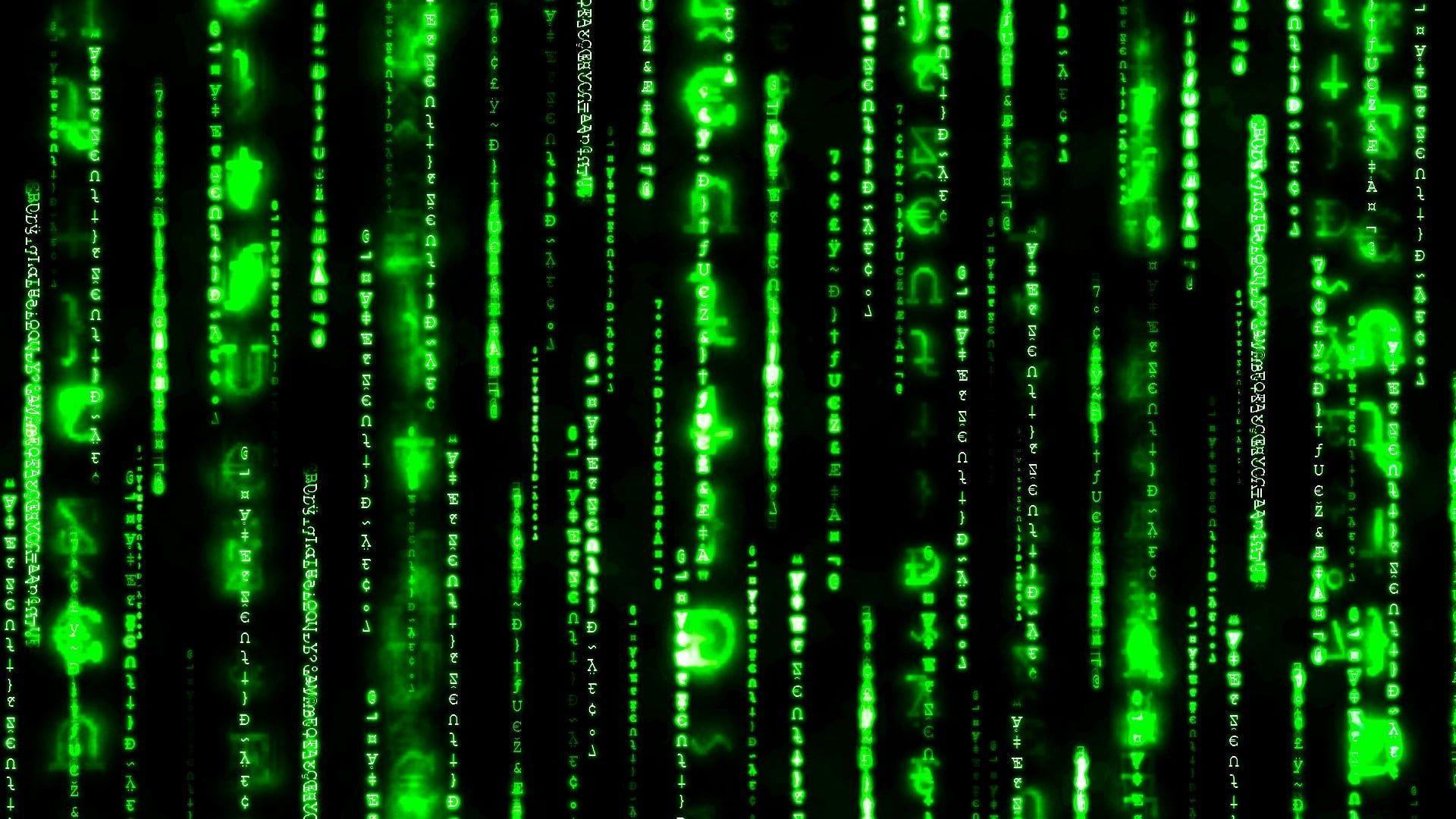 1920x1080 green and black matrix wallpaper #technology The Matrix #movies P # wallpaper #hdwallpaper #desktop. Computer wallpaper hd, HD wallpaper, Code wallpaper