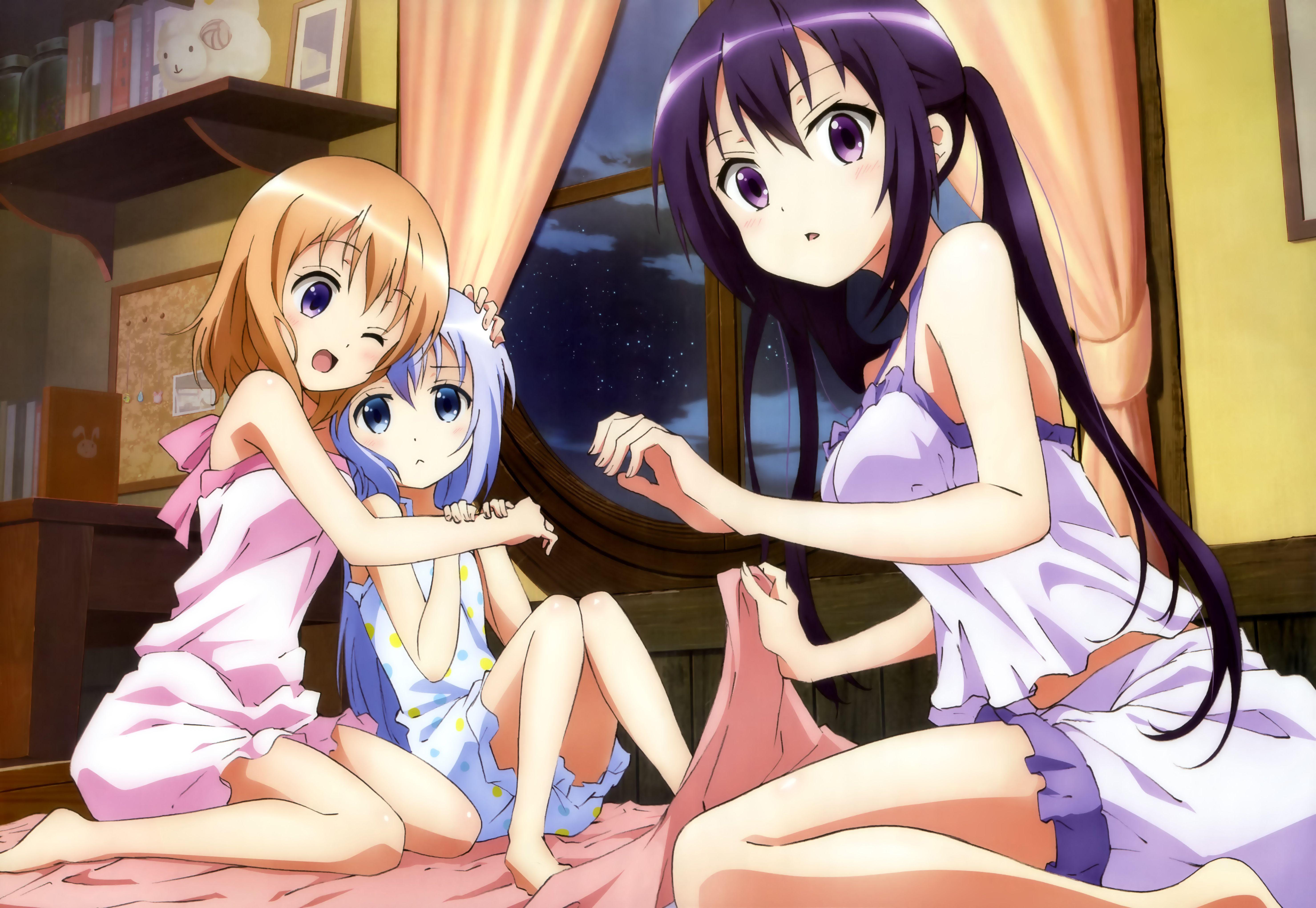 5916x4083 Anime Is The Order A Rabbit Wallpaper:5916x4083