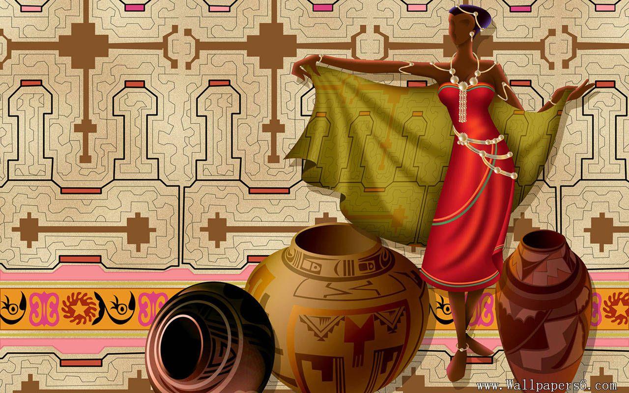 1280x800 Africa Style Design Wallpaper Download Wallpaperwindows Paintings HD HD Wallpaper