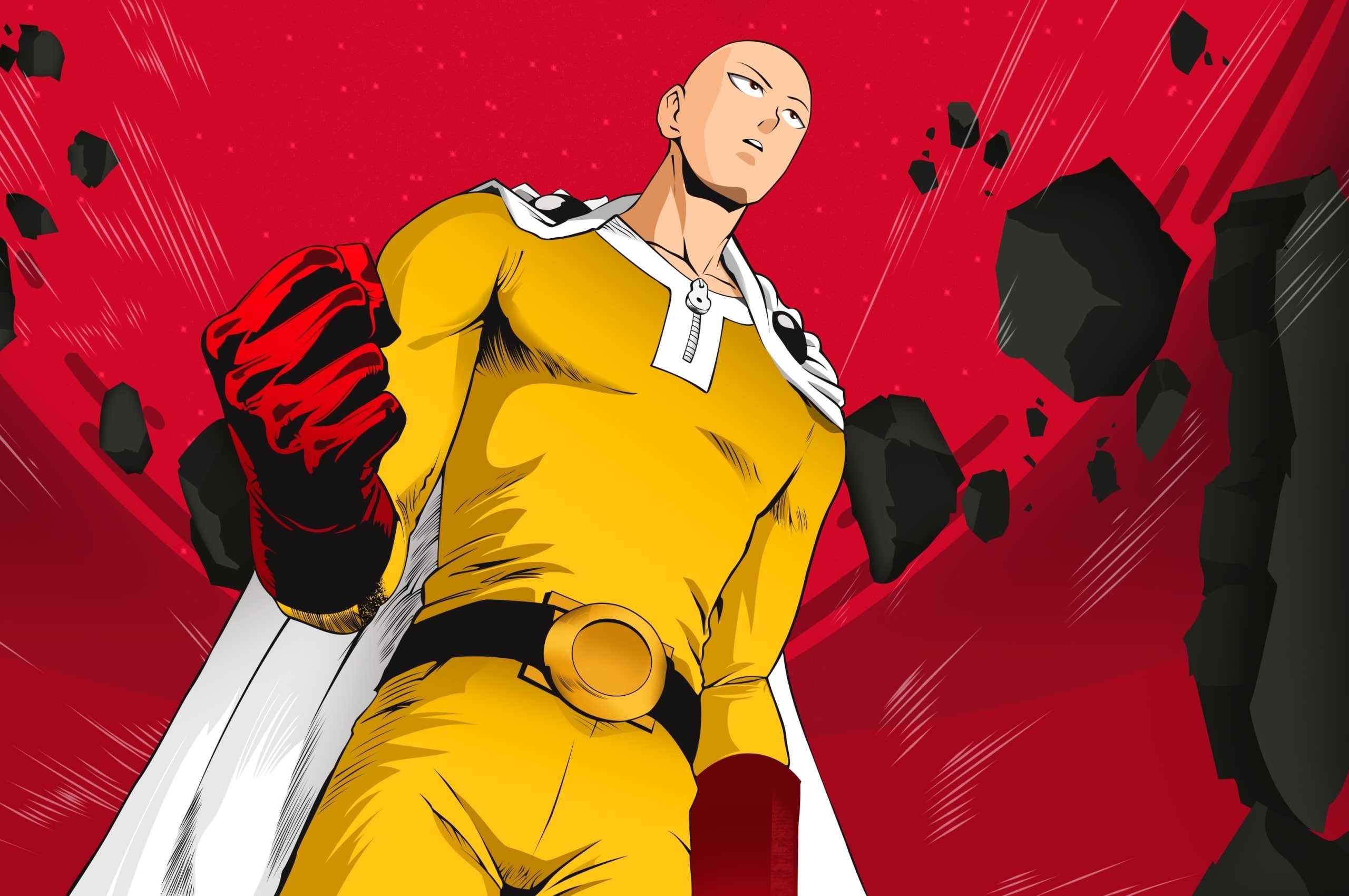 2560x1700 One Punch Man Wallpaper
