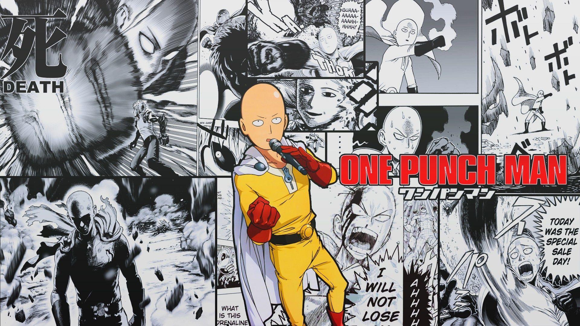 1920x1080 Wallpaper Saitama, Bald, One Punch Man