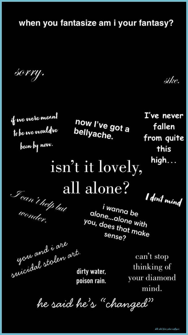 727x1293 Billie Eilish Wallpaper Song Lyrics Wallpaper, Wallpaper iPhone Eilish Lyrics iPhone Wallpaper