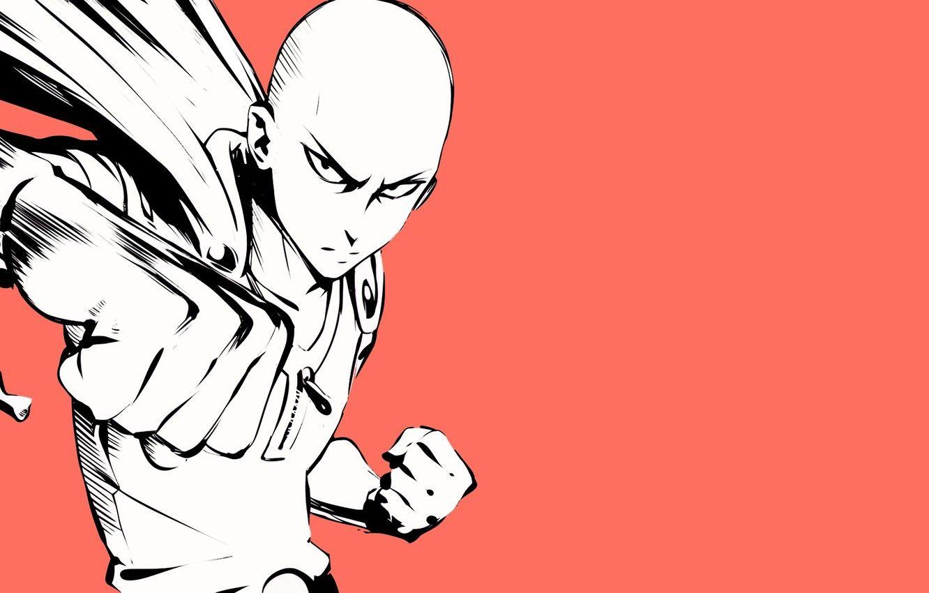 1332x850 Wallpaper art, punch, saitama, one punch man image for desktop, section арт