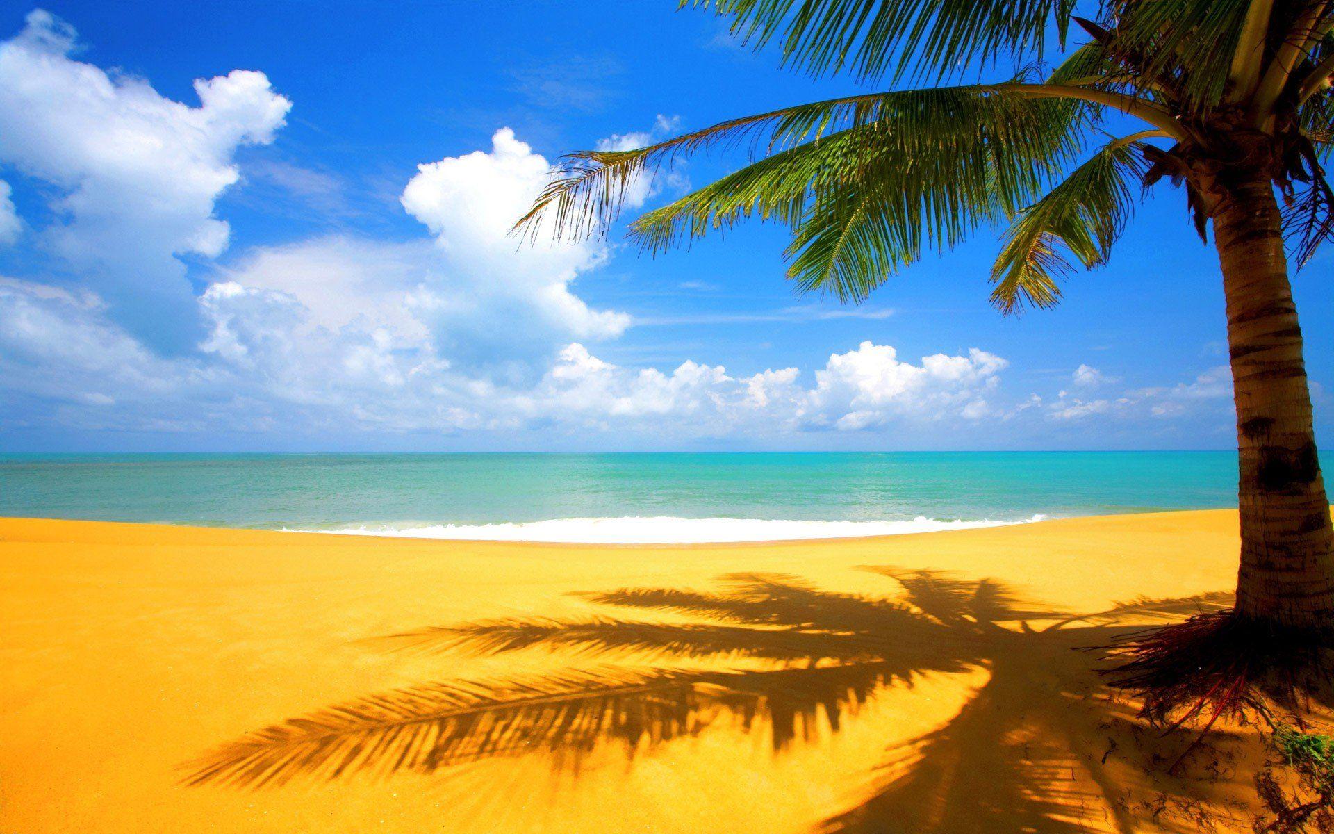 1920x1200 Beach Wallpaper HD
