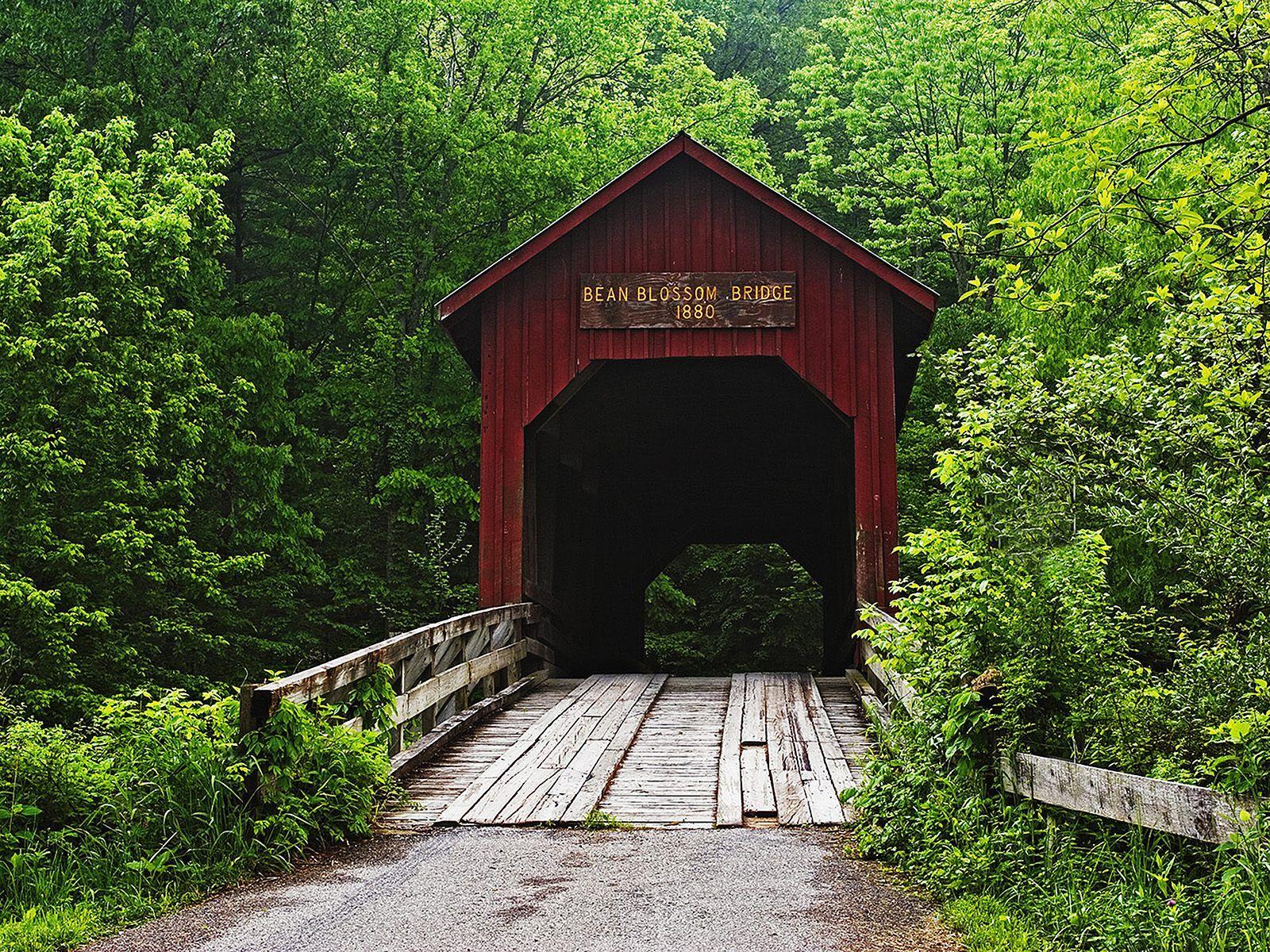 1600x1200 Free download Covered Bridge Bean Blossom Indiana picture Covered Bridge Bean [1600x1200] for your Desktop, Mobile & Tablet. Explore Covered Bridges Wallpaper. Old Bridges Wallpaper, Covered Bridge Wallpaper Desktop