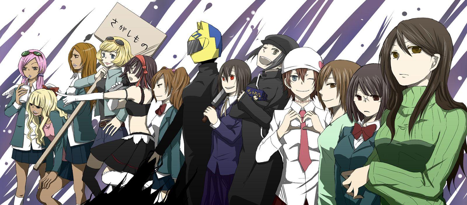 1600x702 Durarara Background