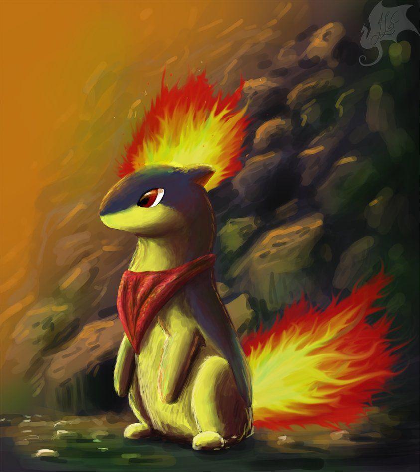 843x948 Quilava HD Wallpaper