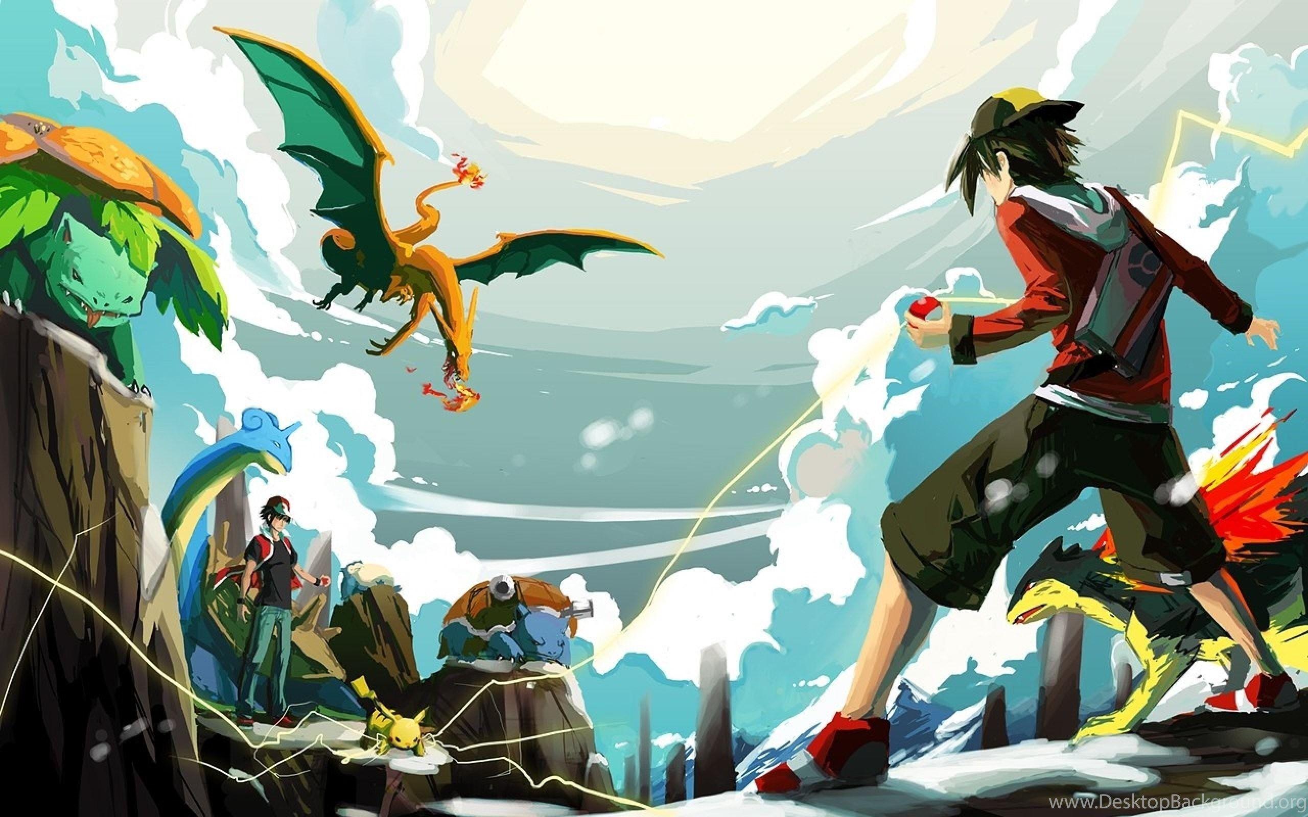 2560x1600 Wallpaper Pokemon Blastoise Lapras Lightning Charizard Quilava. Desktop Background