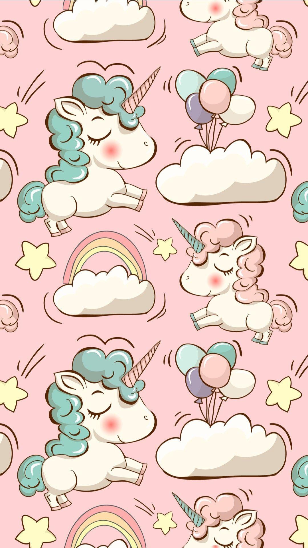 1080x1920 Rainbow Unicorn iPhone Wallpaper .