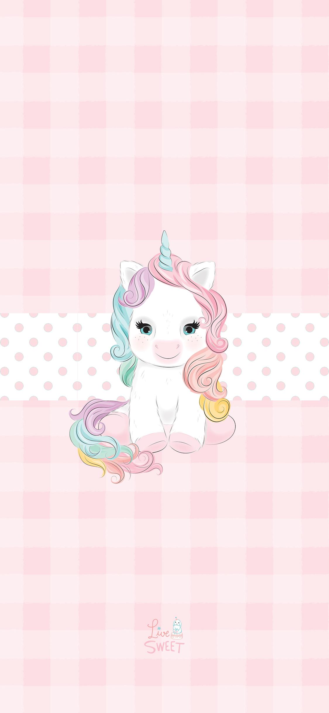 1125x2436 Home Screen Unicorn Wallpaper