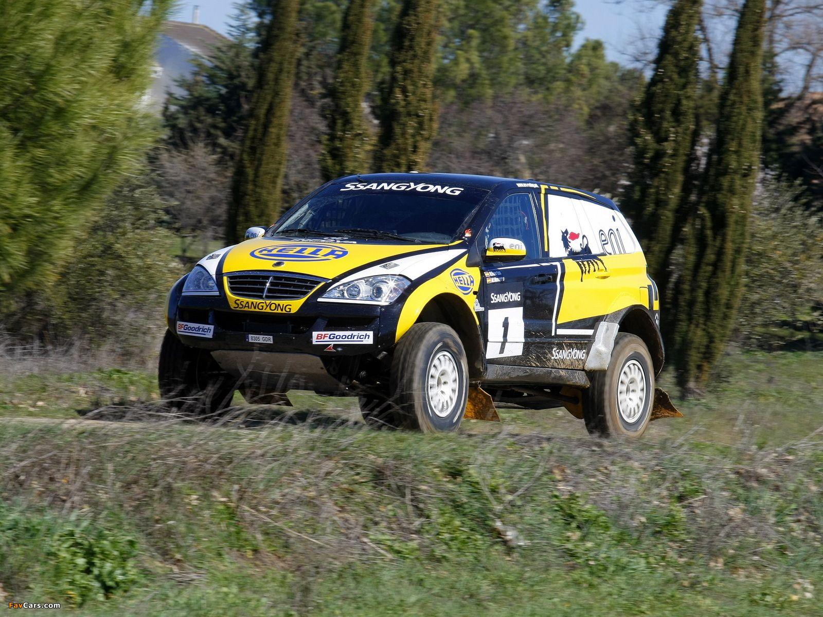1600x1200 SsangYong Kyron Rally 2009 wallpaper (1600x1200)
