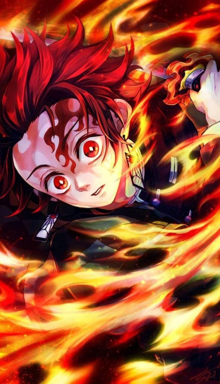 734x1280 Tanjiro Kamado HD Wallpaper .