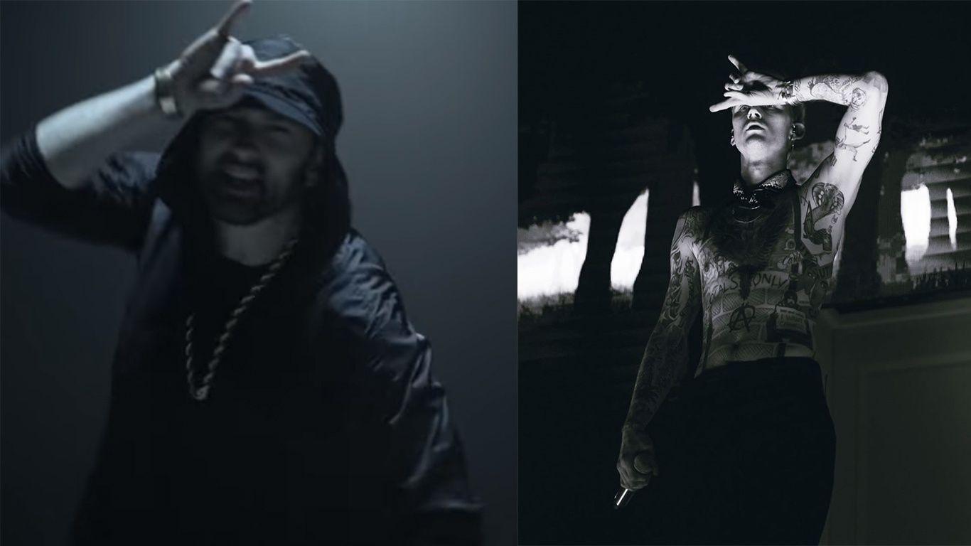 1366x768 WATCH: How MGK faked “Rap Devil” performance in Detroit last night ! (REAL TRUTH)