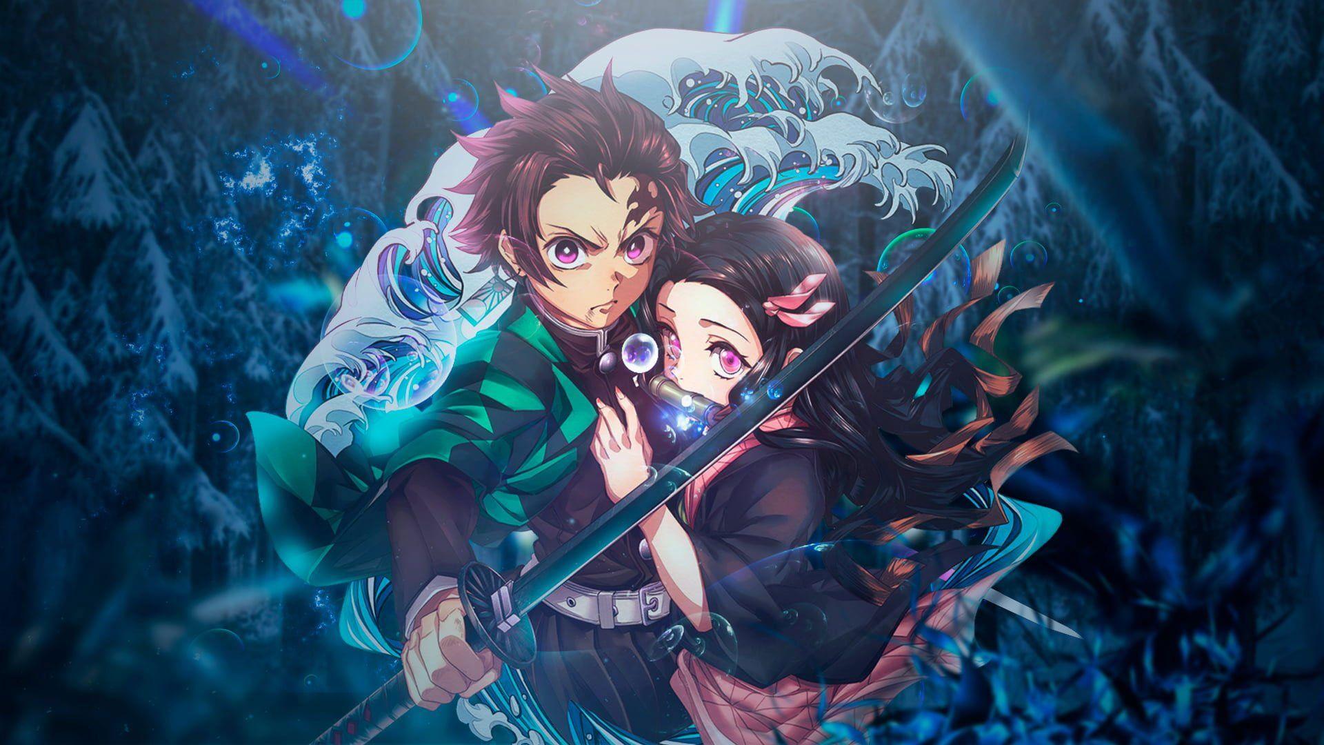 1920x1080 Kimetsu no Yaiba wallpaper, Nezuko, Tanjiro Kamado, Kamado Tanjirō, Kamado Nezuko • Wallpaper For You HD Wallpaper For Desktop & Mobile