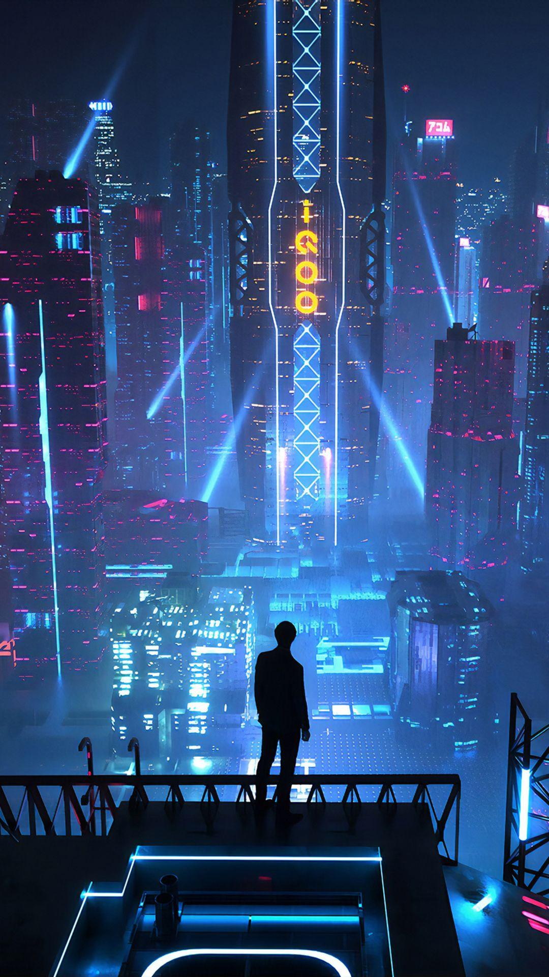 1080x1920 cyberpunk for iphone 8 HD wallpaper, background