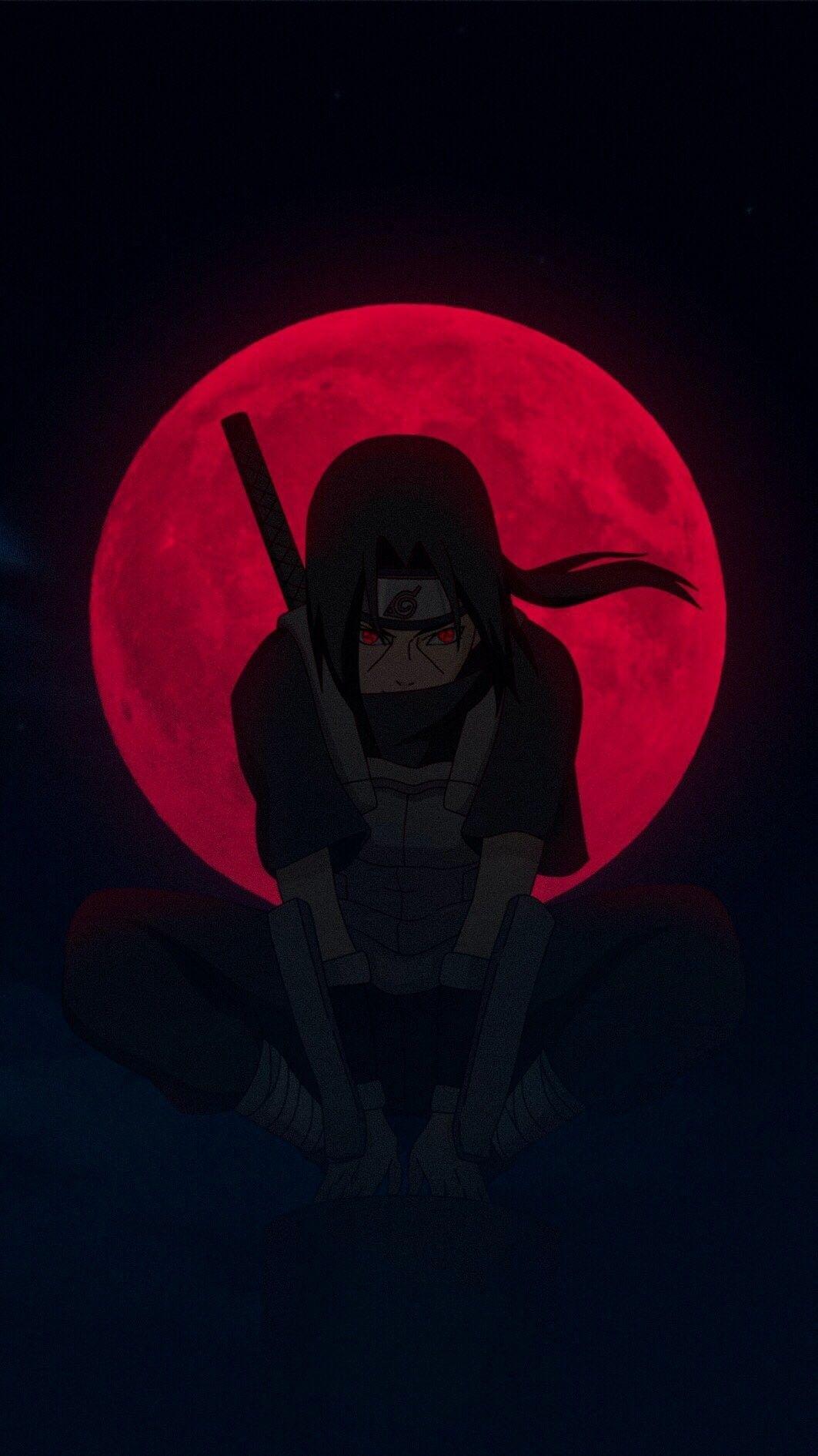 1063x1890 Kakashi And Itachi Wallpaper