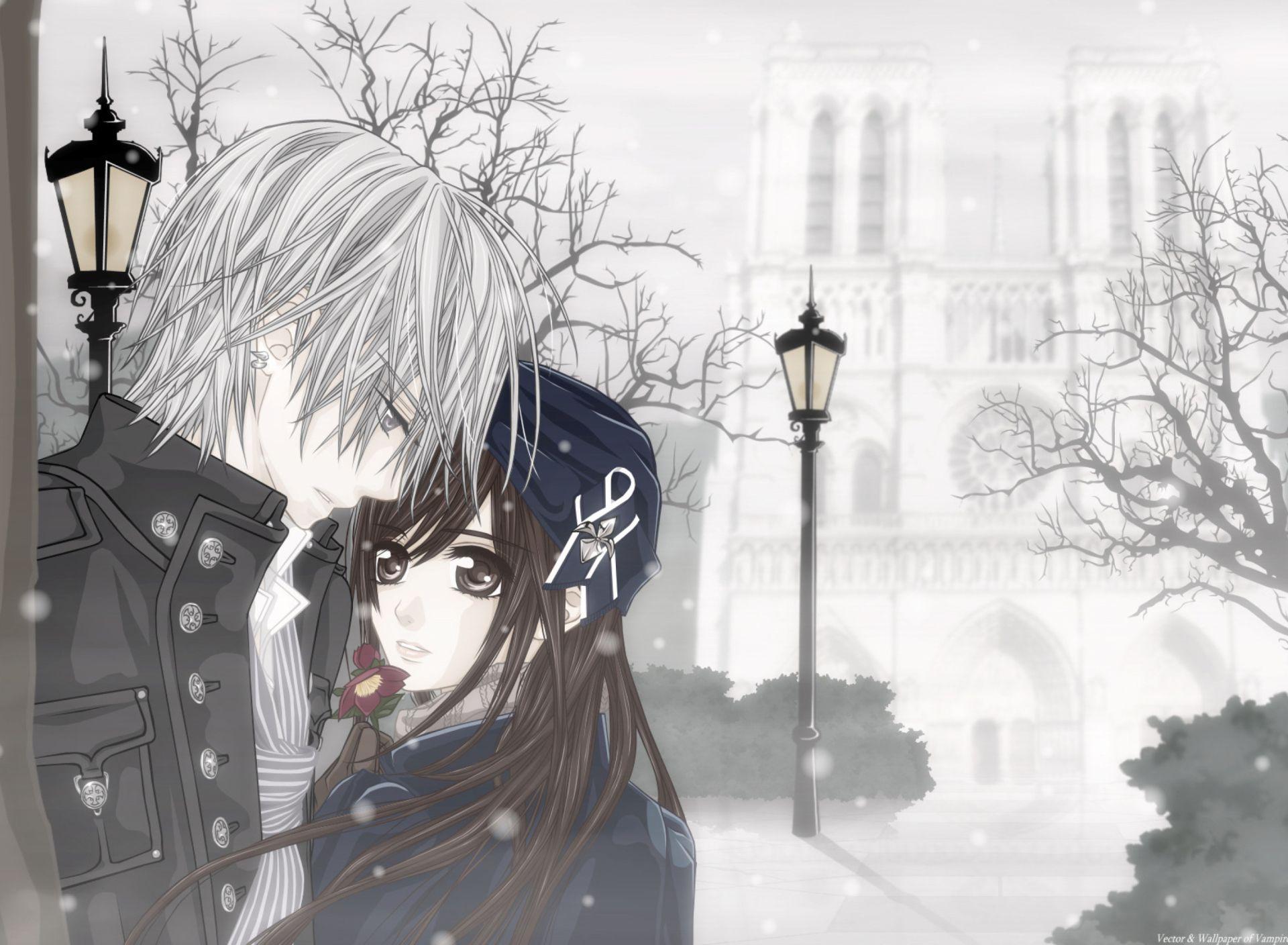 1920x1408 Download Free Cute Anime Couple Background