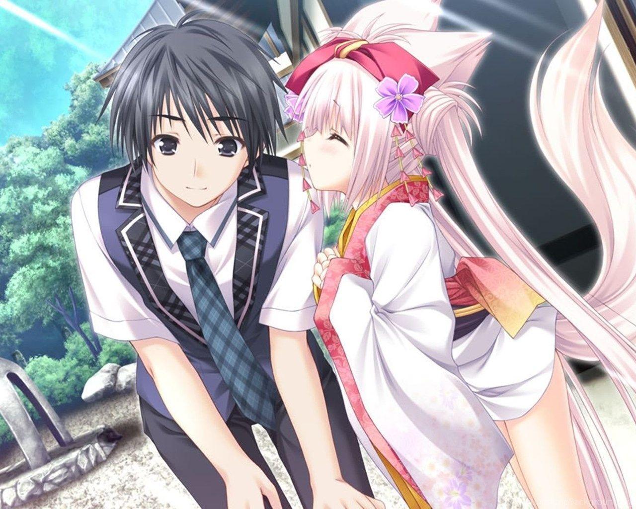 1280x1024 Cute Anime Couple Wallpaper HD Anime Wallpaper Desktop Background