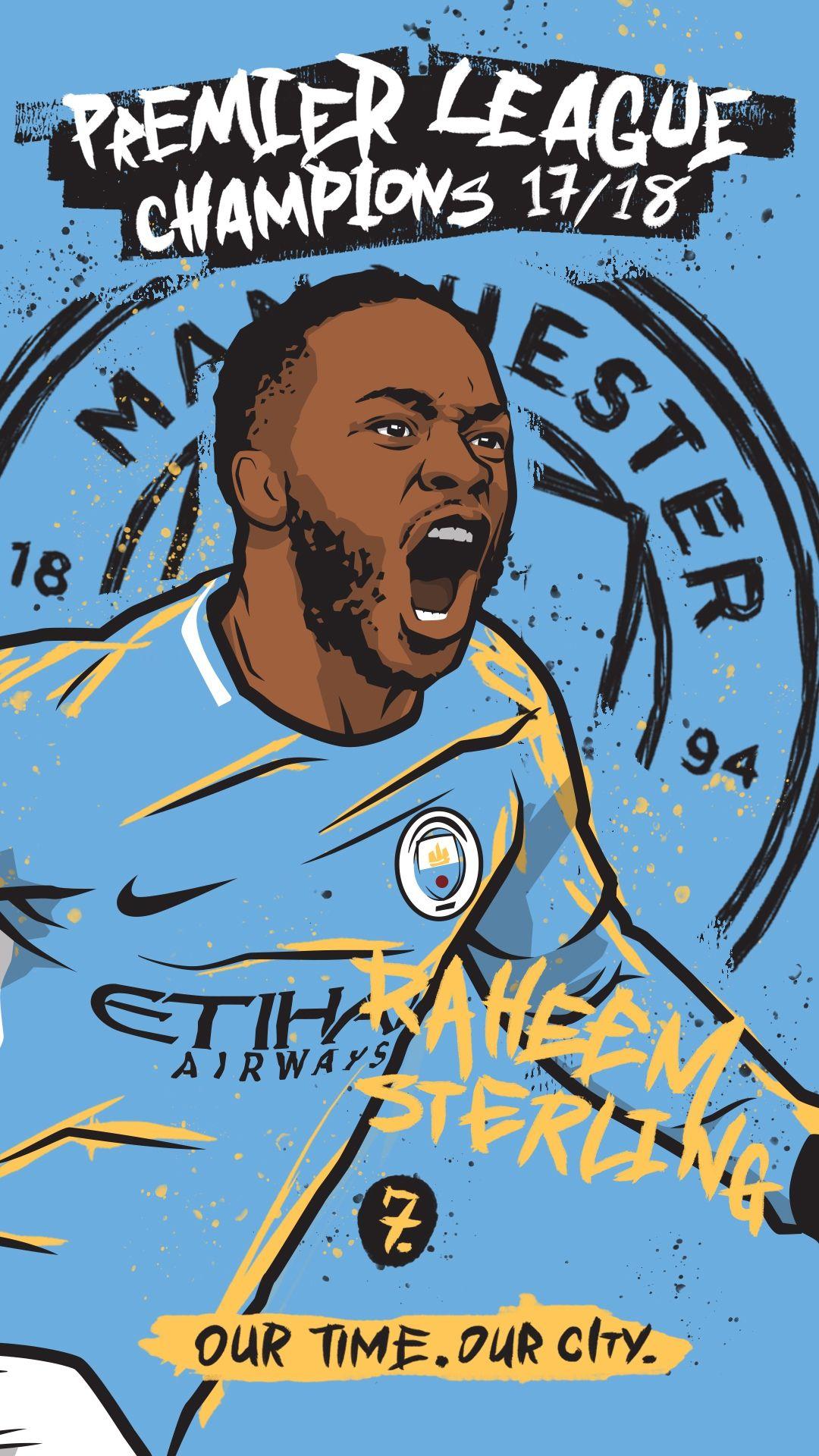 1080x1920 Manchester City FC Wallpaper Champions .