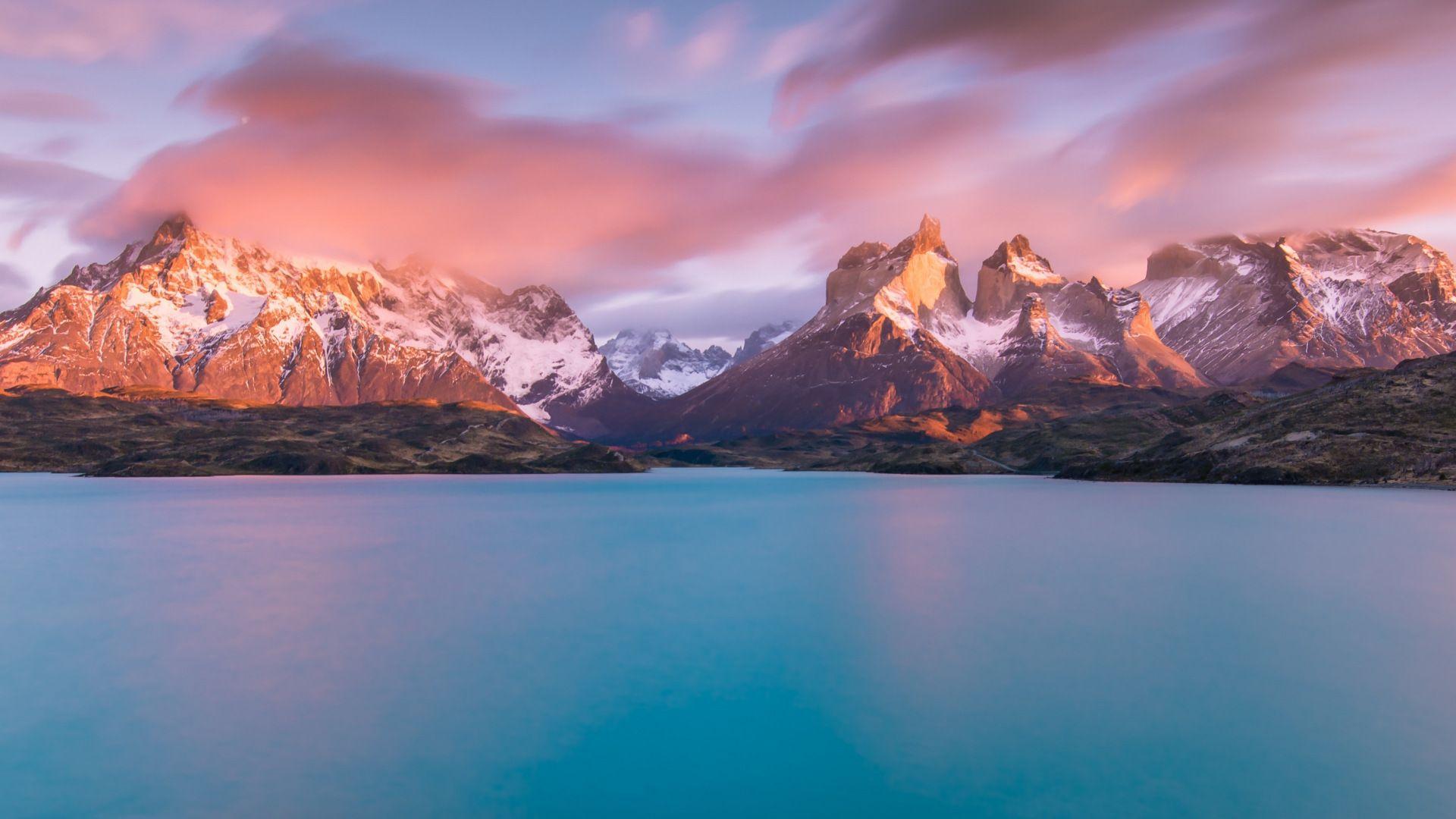 1920x1080 Lake Pehoé, Torres Del Paine National Park [1920x1080]