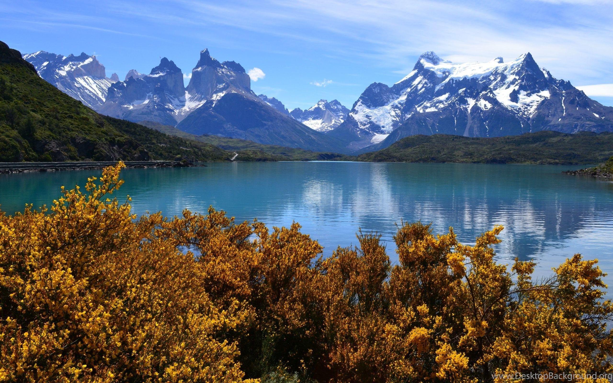 2560x1600 Torres del paine national park in the late winter 2560x1600 nature desktop wallpaper Desktop Background