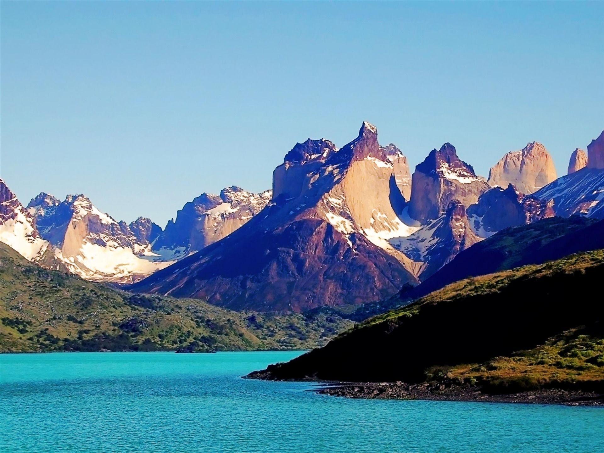 1920x1440 Torres del Paine National Park Chile -natural scenery wallpaper