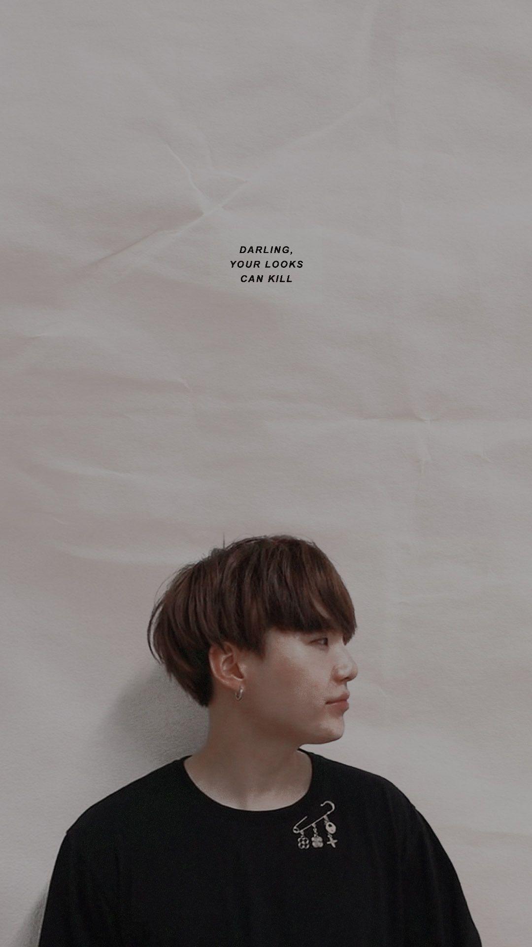 1080x1920 Min Yoongi Aesthetic Wallpaper