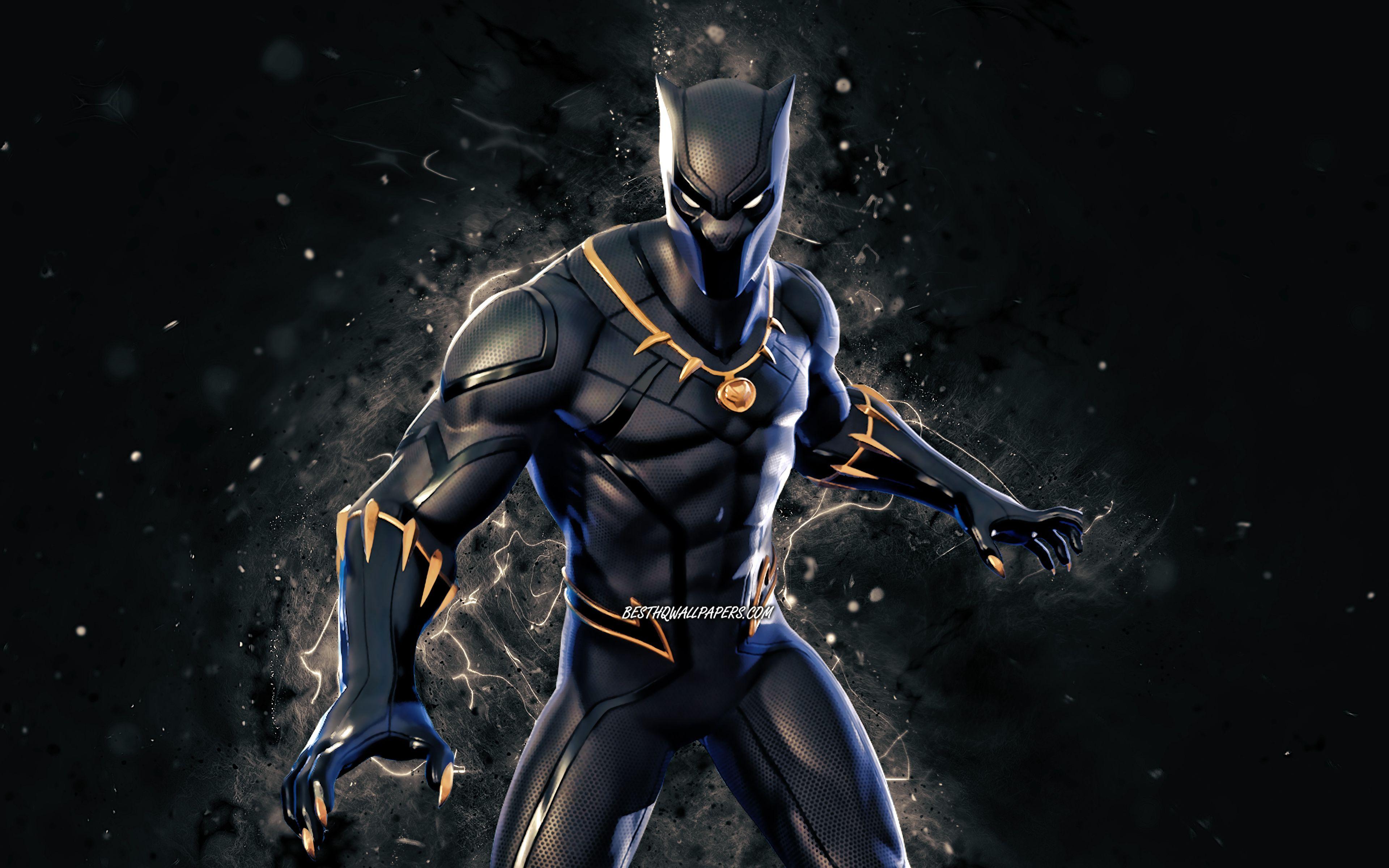 Black Panther Fortnite Wallpapers Top Free Black Panther Fortnite