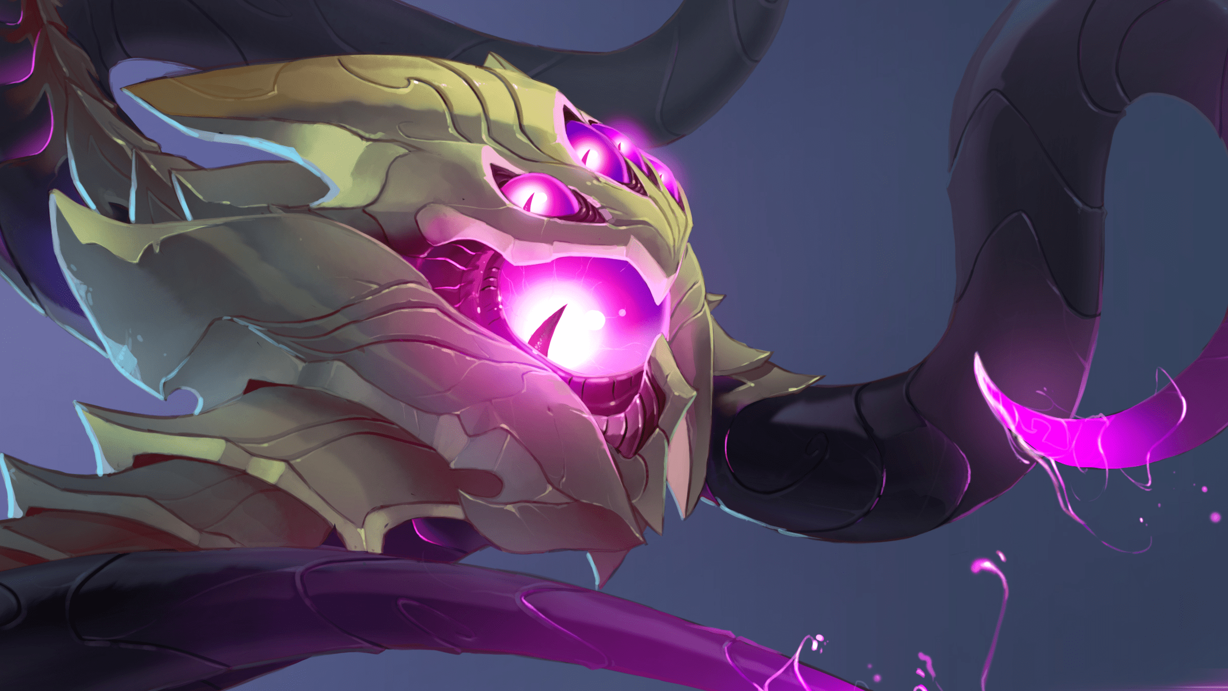 2400x1350 Vel'Koz Wallpaper