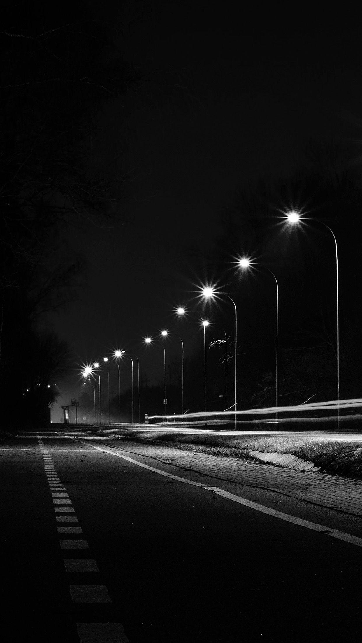1242x2208 Dark Street Wallpaper