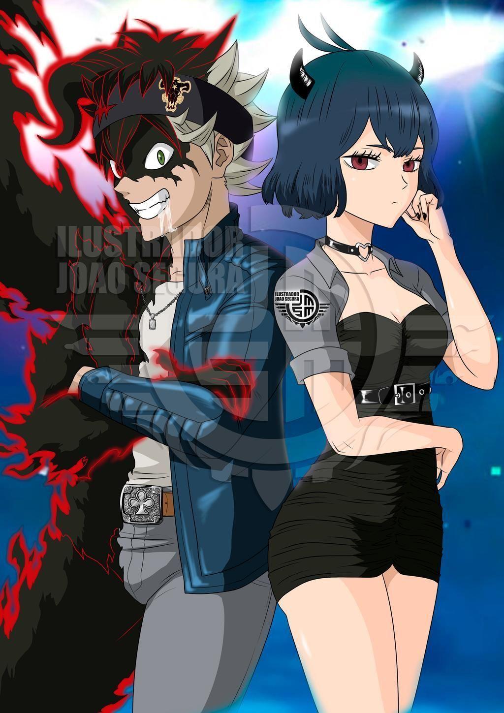 1024x1449 Black Clover Wallpaper