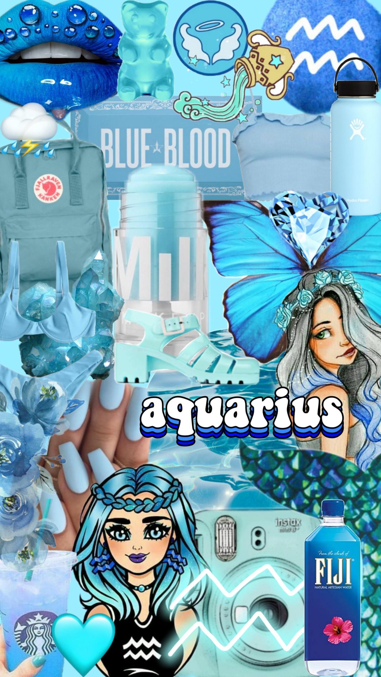 1288x2289 Aesthetic, Aquarius, And Astrology Image HD Wallpaper
