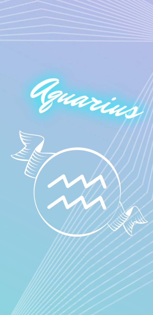 624x1280 Aquarius zodiac wallpaper