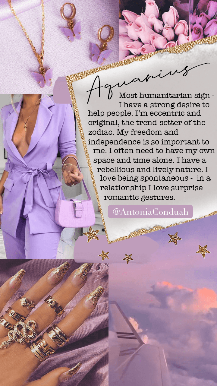 720x1280 Aesthetic, Aquarius, And Astrology Image HD Wallpaper