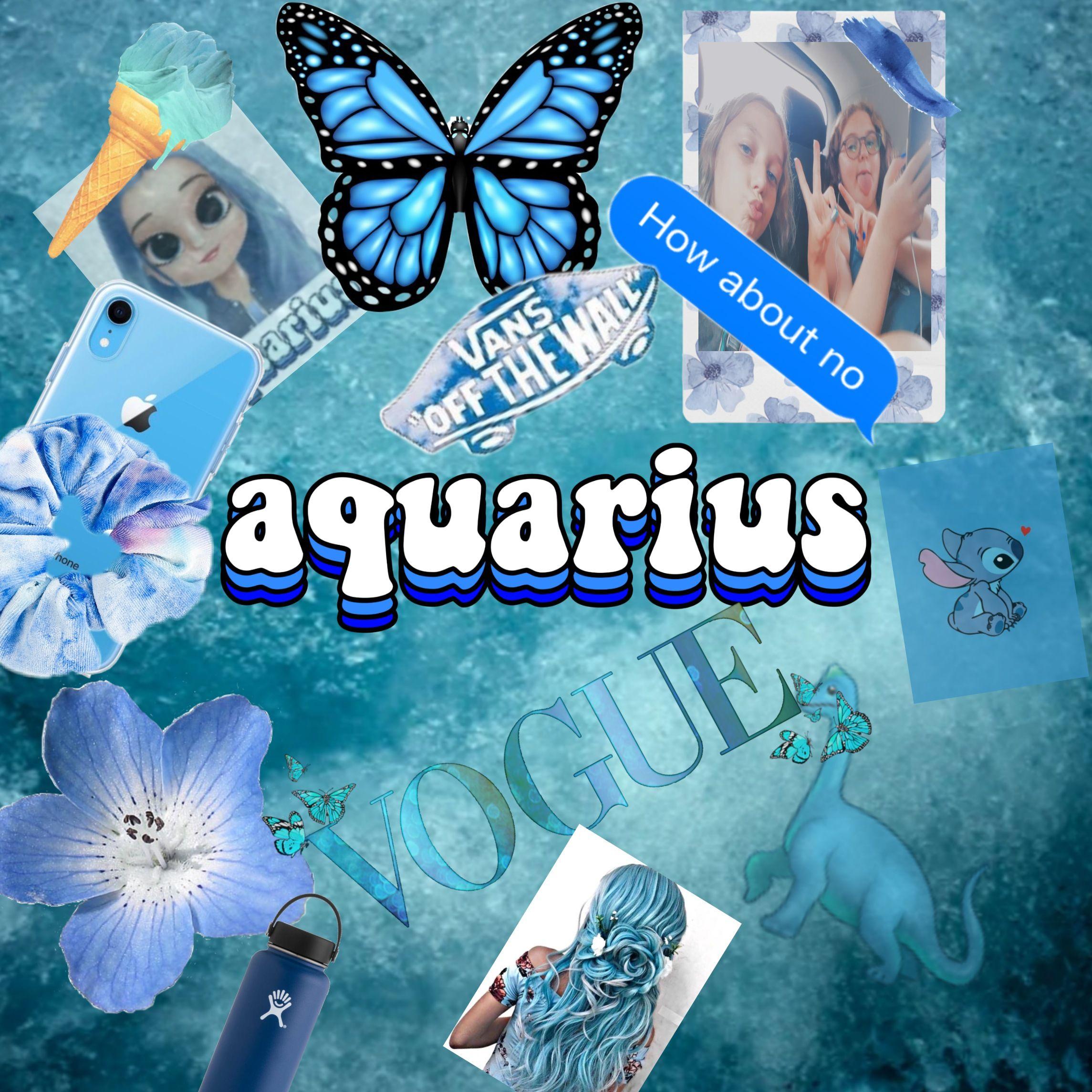 Aquarius Aesthetic Wallpaper | My XXX Hot Girl