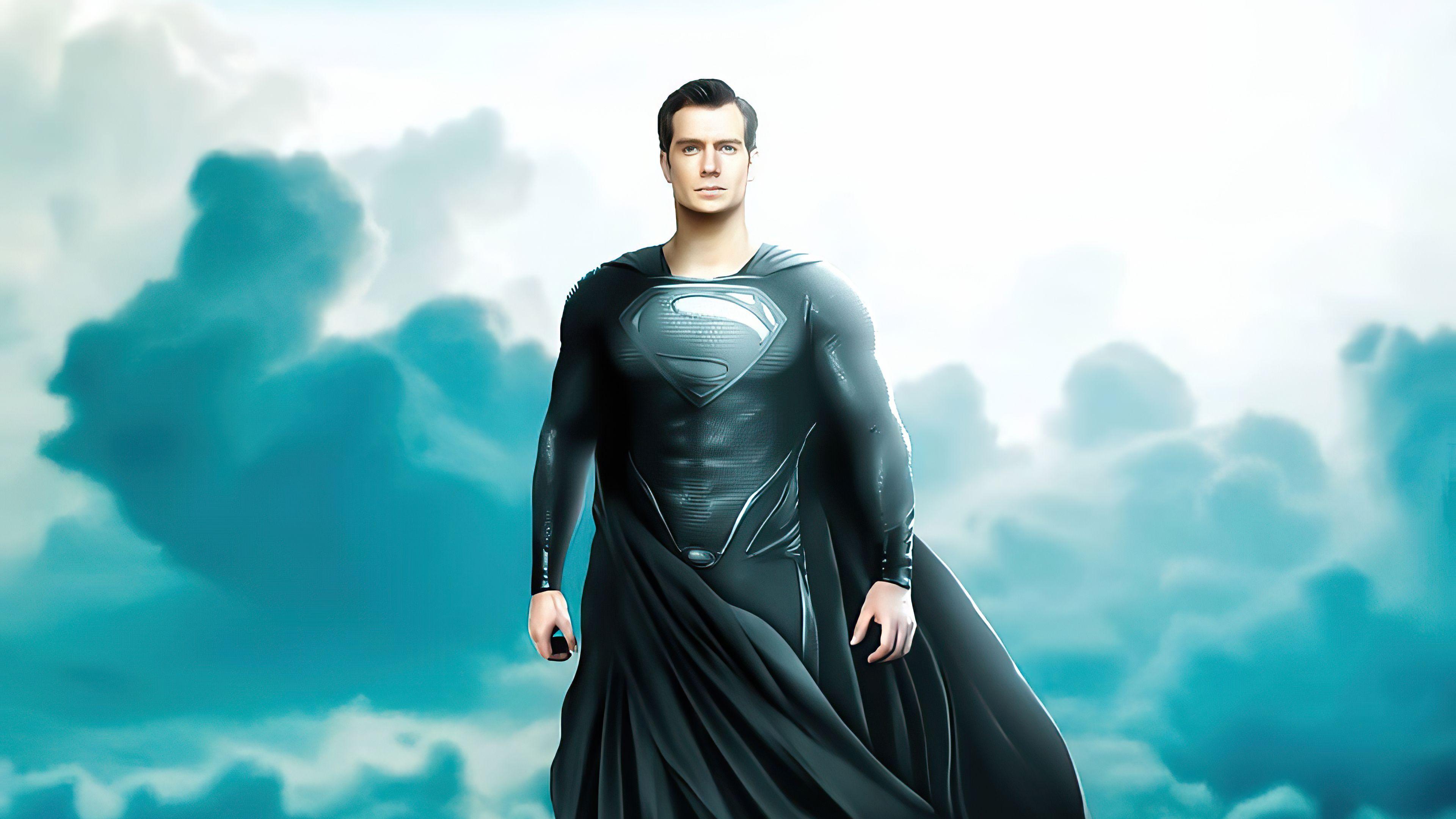 3840x2160 Black Superman Suit Henry Cavill, HD Superheroes, 4k Wallpaper, Image, Background, Photo and Picture