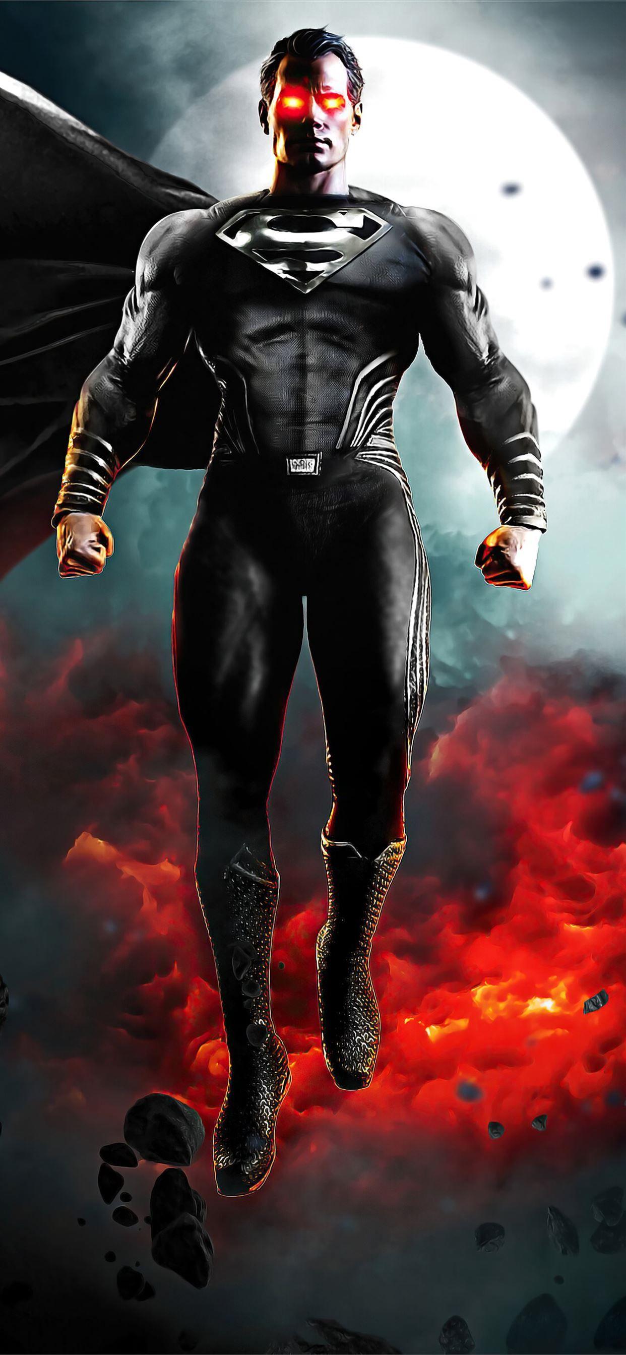 1242x2688 zack synder justice league black suit superman 4k iPhone 11 Wallpaper Free Download