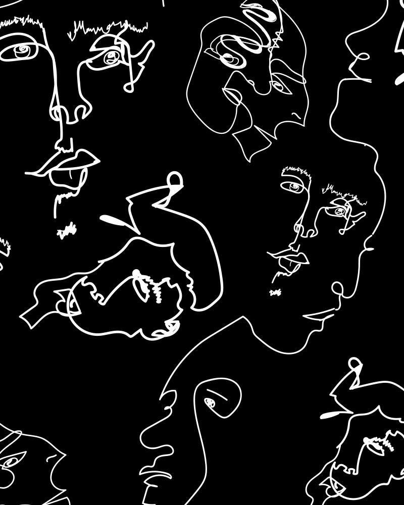 Black and White Face Wallpapers - Top Free Black and White Face