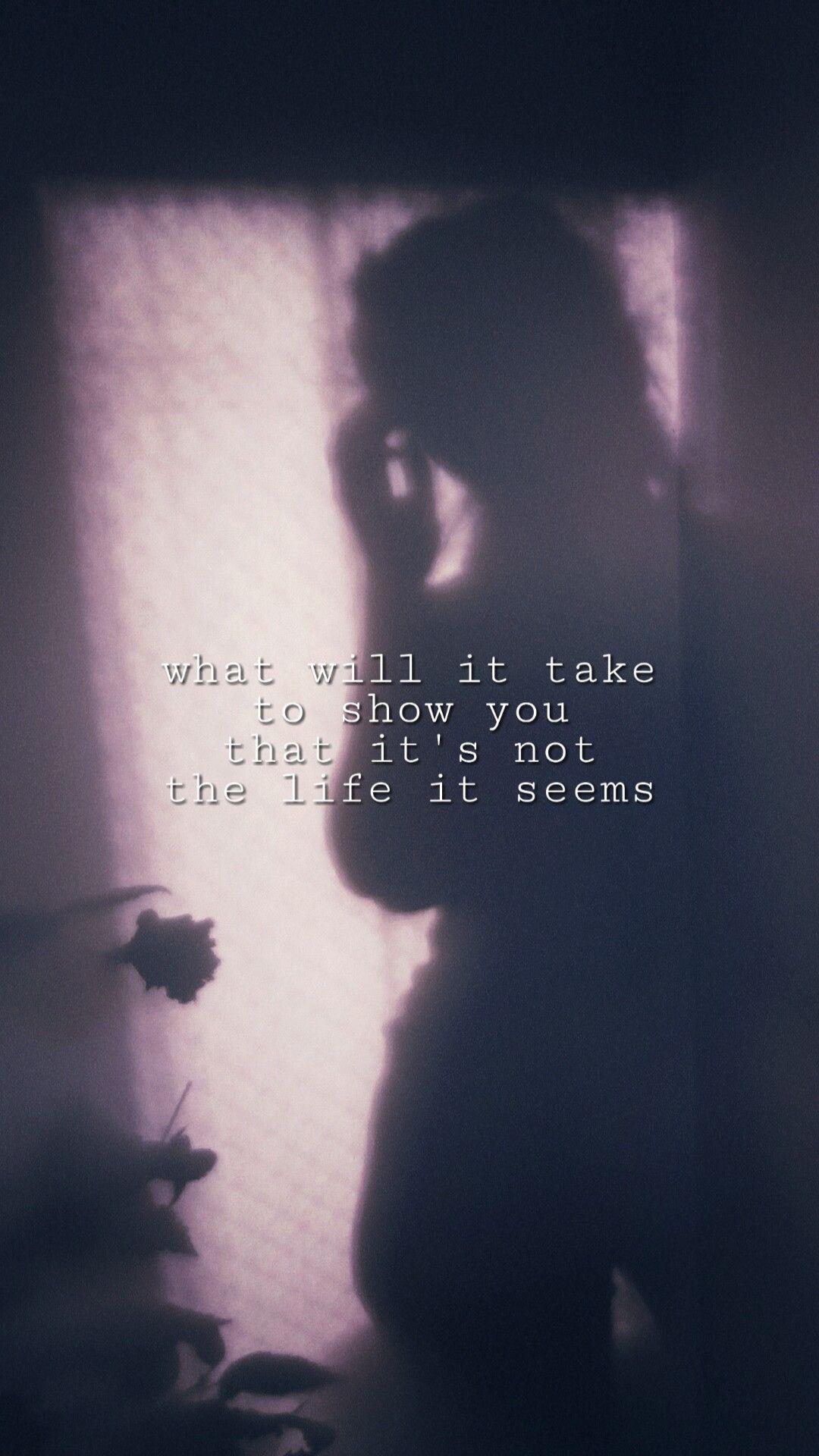 1080x1920 Custom Lyric Phone Wallpaper