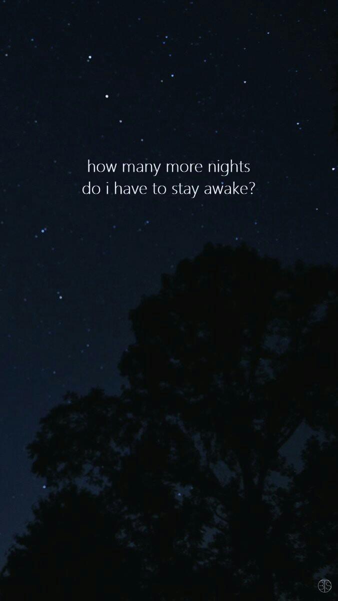 676x1200 BTS Lyric Wallpaper