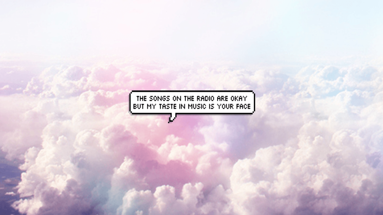 1280x720 Lyric Desktop Wallpaper .