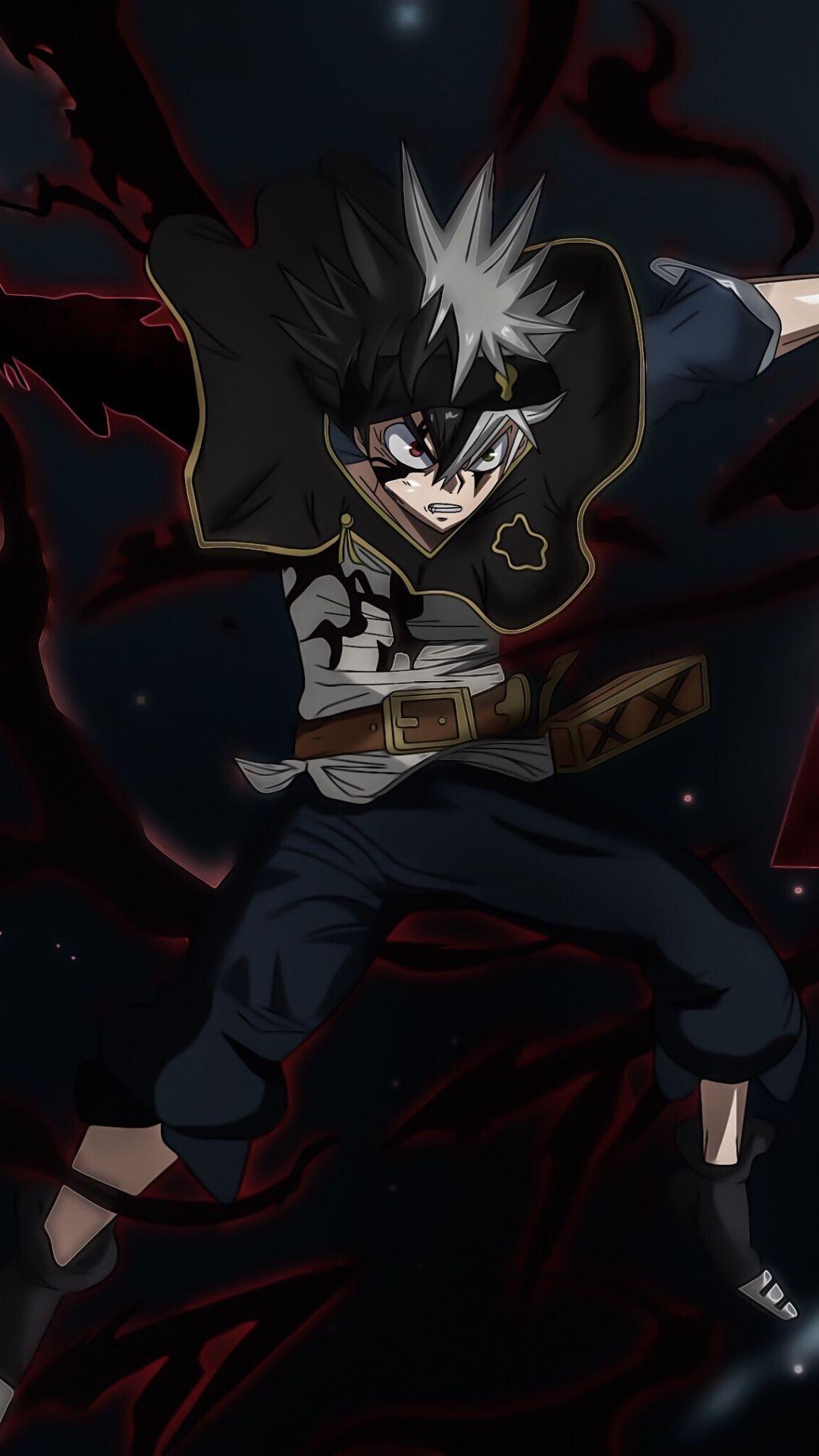1080x1920 Asta Black Clover Phone Wallpaper: Image
